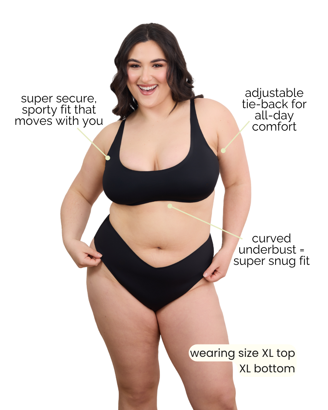 Mystic Scoop Neck Bikini Top | FINAL SALE