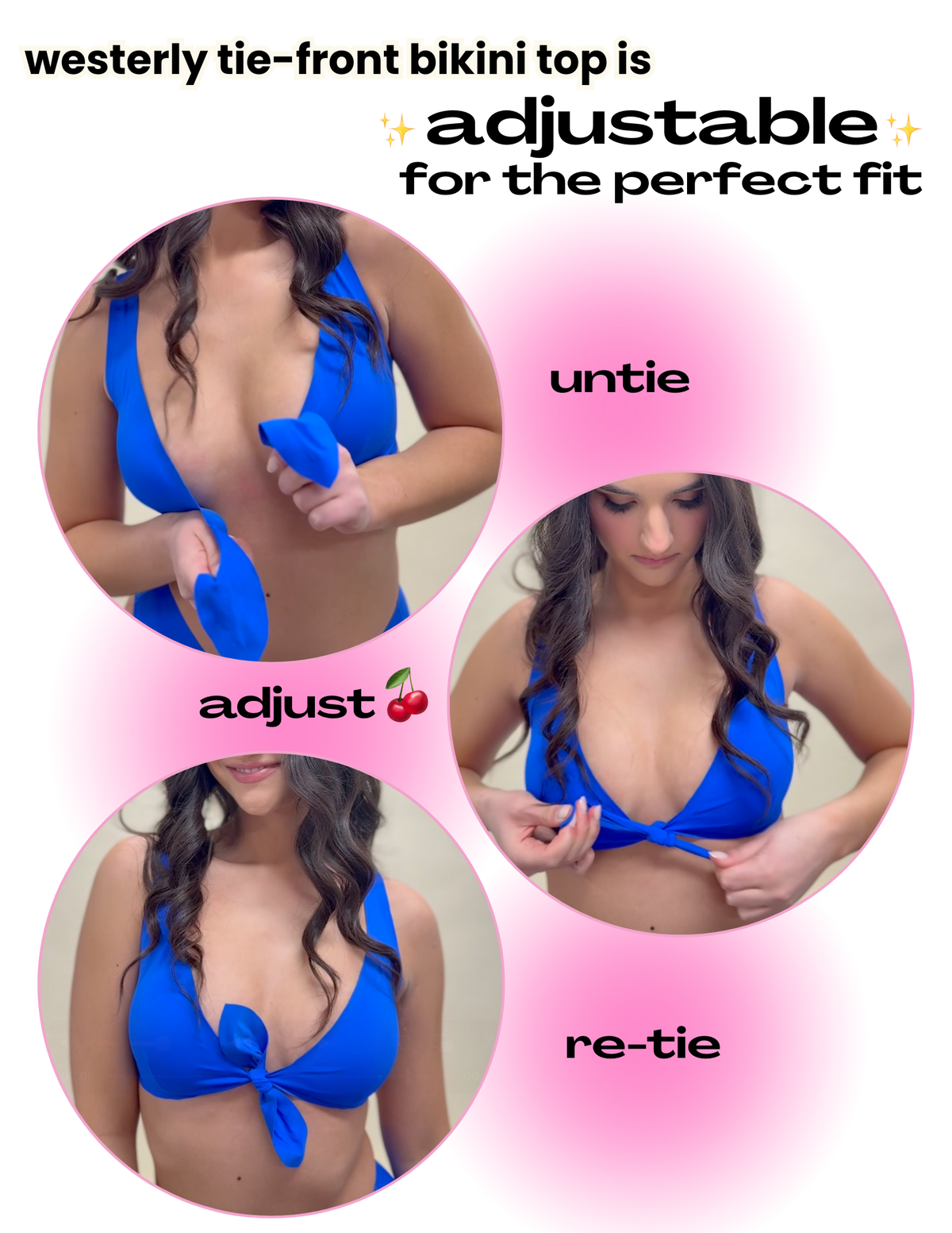 Westerly Tie-Front Bikini Top