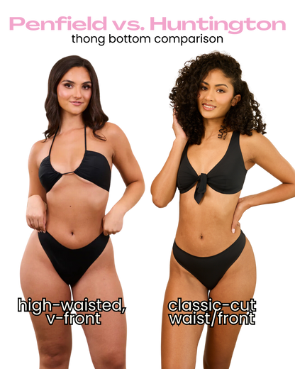 Penfield High-Waisted Thong Bikini Bottom